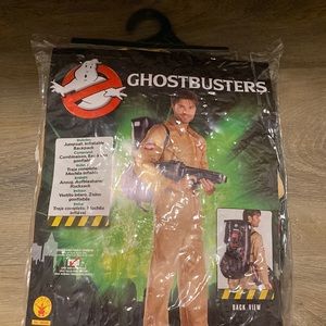 Ghostbusters jumpsuit with inflatable backpack